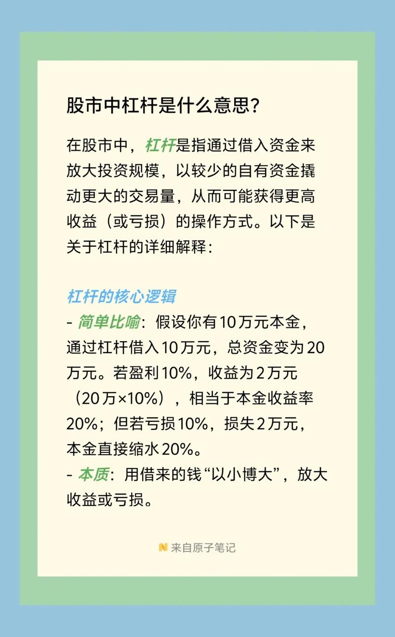 加杠杆风险大吗_股票投资加杠杆是什么意思_股票加杠杆